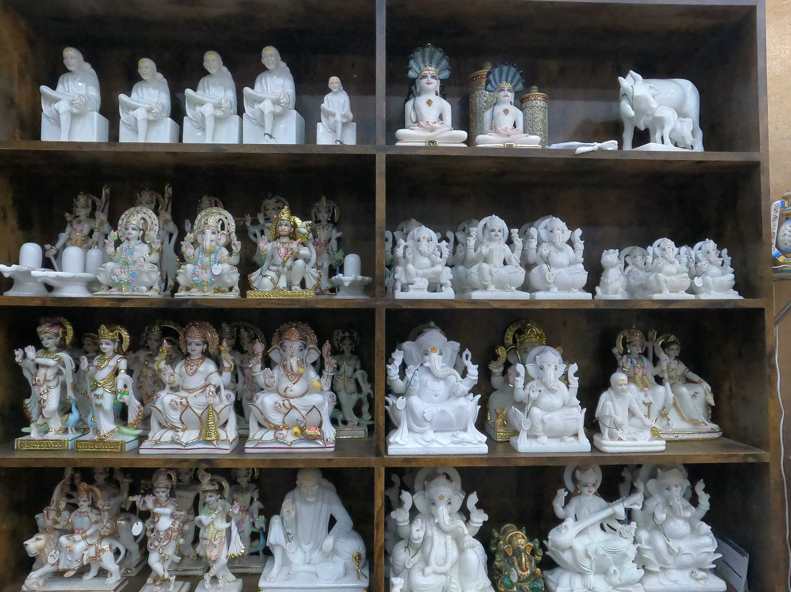 Sculpting the moorti in every stone